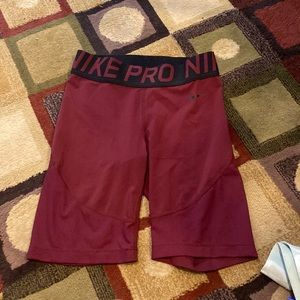 Nike pro biker shorts
